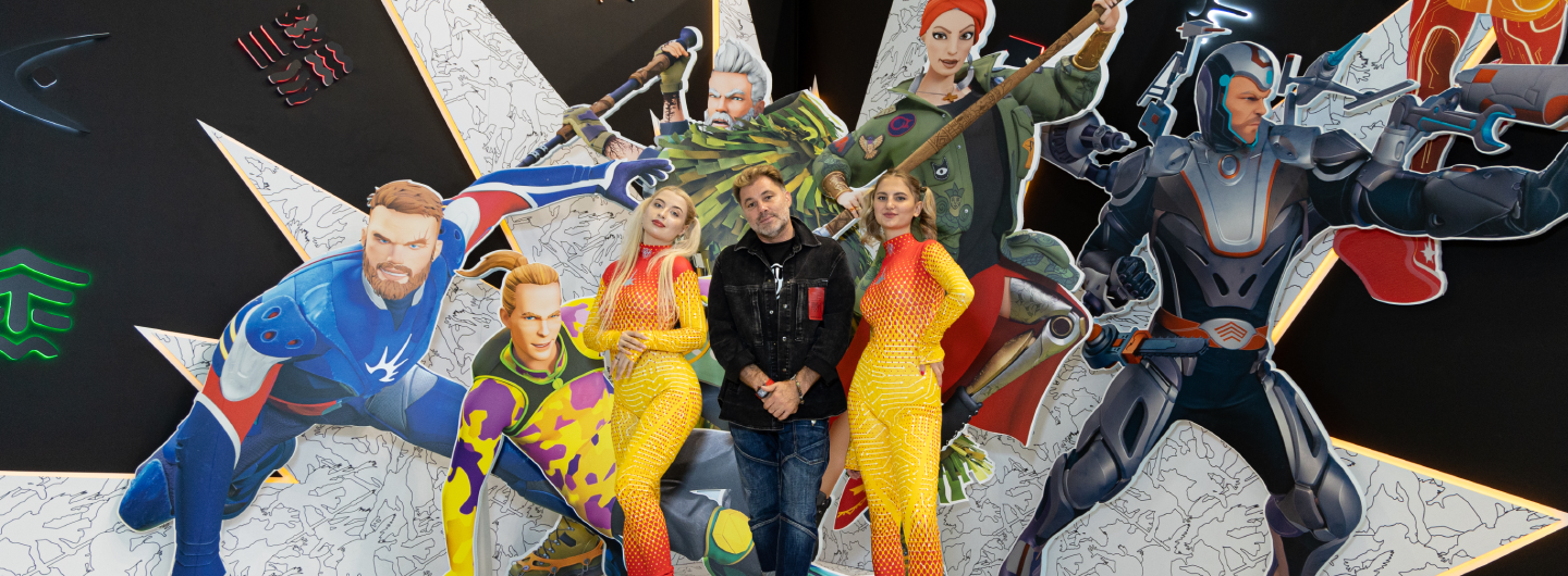 Russian Superheroes at the World of Childhood Trade Show 