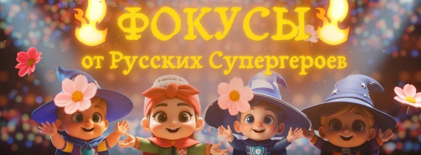 Фокусы от Русских Супергероев - это настоящее волшебство!