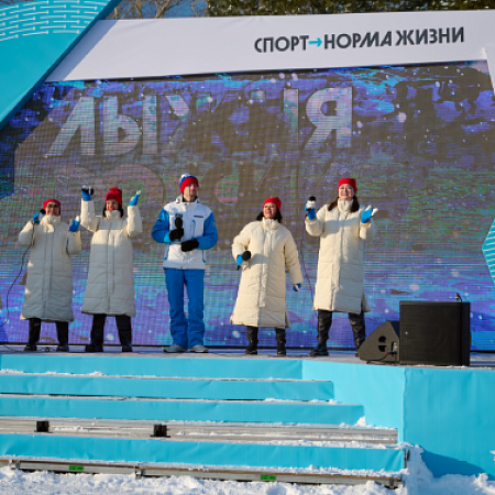 Русские Супергерои покоряют «Лыжню России 2024»