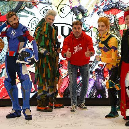 Русские супергерои ворвались на Всемирный Фестиваль Молодежи в Сочи!